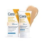 CeraVe Hydrating Mineral Sunscreen SPF 30 Light Sheer Tint – 50ml