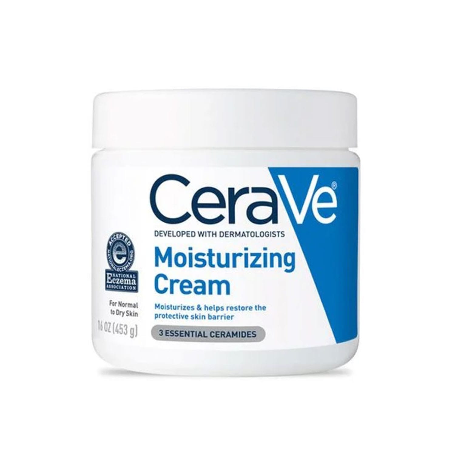 CeraVe-Moisturizing-Cream-Normal-To-Dry-Skin-–-453gm.jpg CeraVe Moisturizing Cream Normal To Dry Skin – 453gm - Image 1