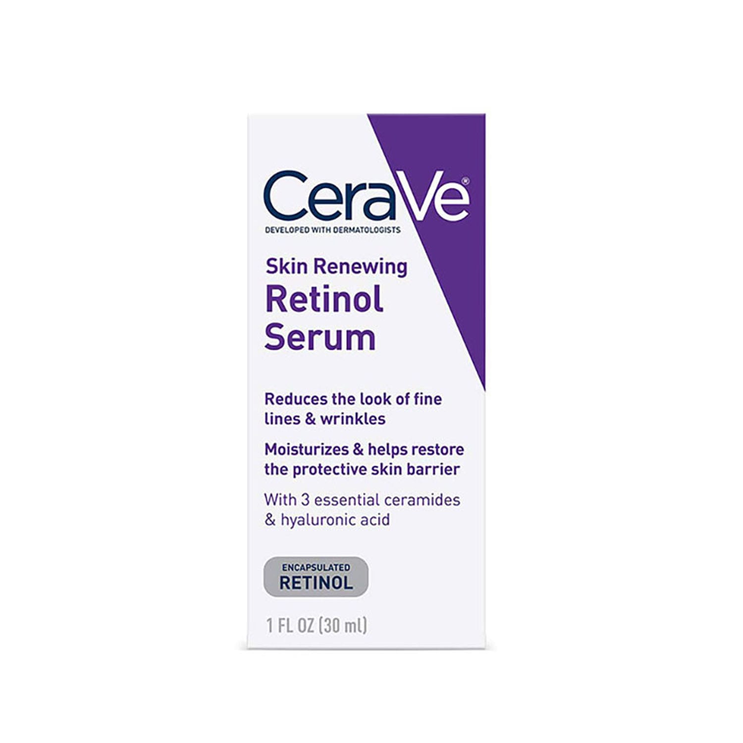 CeraVe-Skin-Renewing-Retinol-Serum-30ml-For-Skin-Brightening.jpg CeraVe Skin Renewing Retinol Serum, 30ml, For Skin Brightening - Image 1