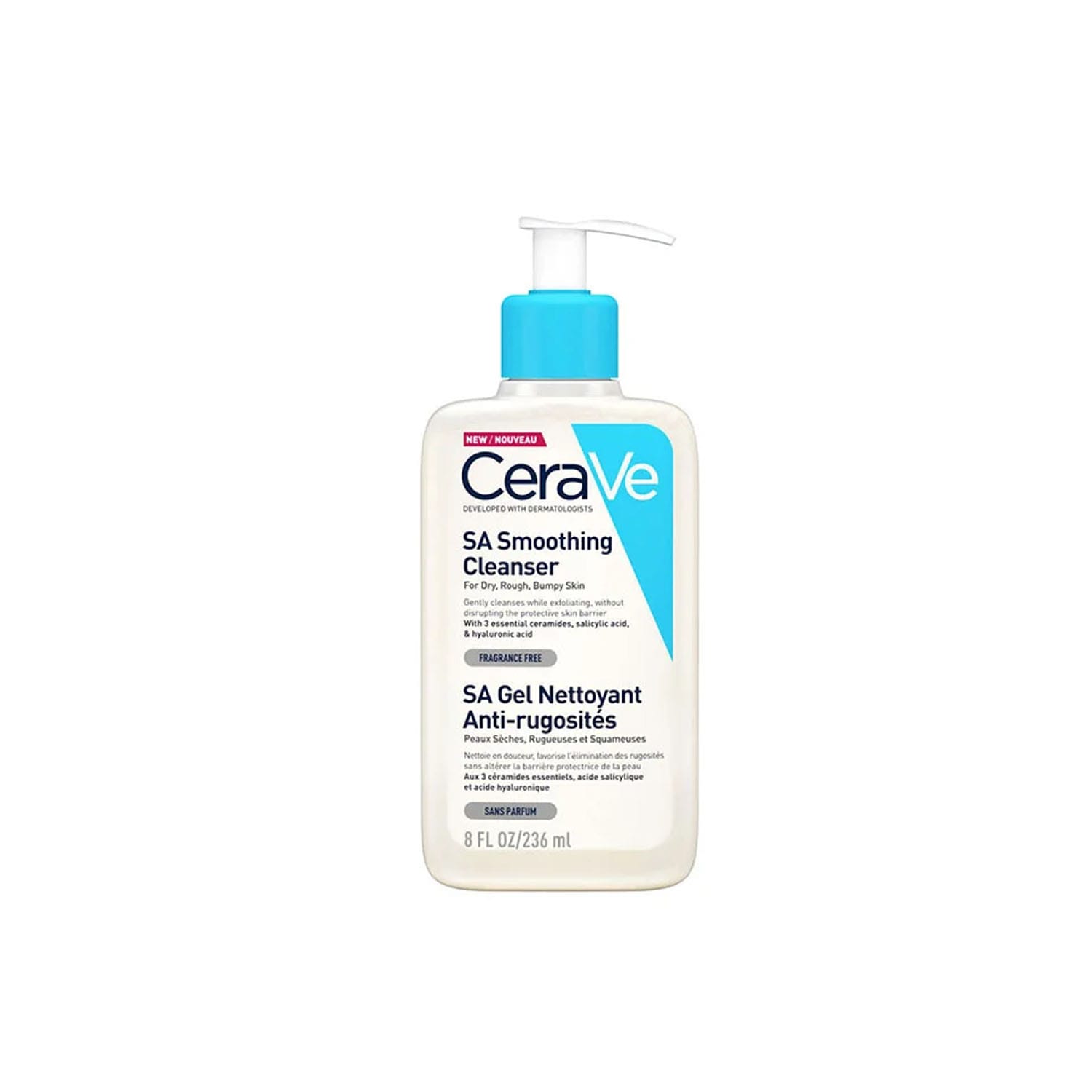 CeraVe-–-SA-Smoothing-Cleanser-236m-Face-and-Body-Wash-with-Salicylic-Acid.jpg CeraVe – SA Smoothing Cleanser | 236m| Face and Body Wash with Salicylic Acid - Image 1