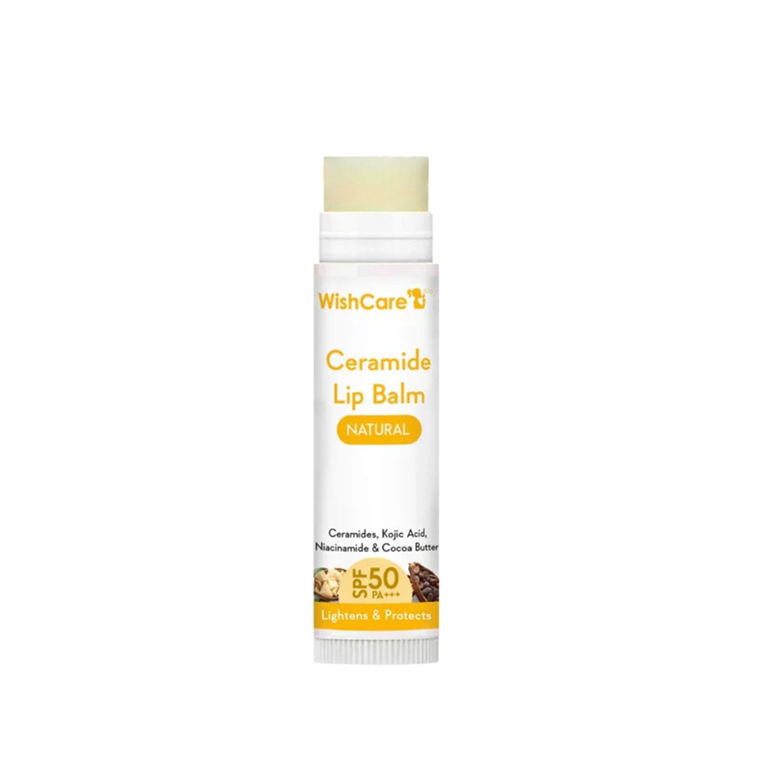 Ceramide-Lip-Balm-with-SPF-50-PA-Untinted.jpg Wishcare Ceramide Lip Balm with SPF 50 PA+++ (Untinted) - Image 1