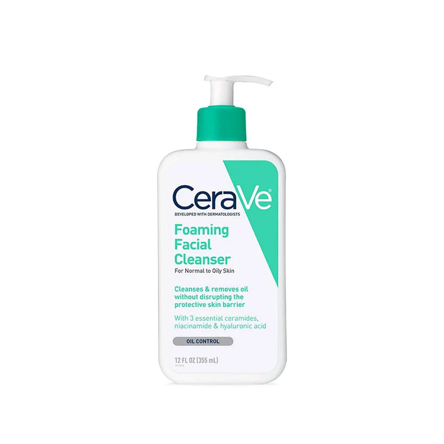 Cerave-Foaming-Facial-Cleanser-–-355ml.jpg Cerave Foaming Facial Cleanser – 355ml - Image 1