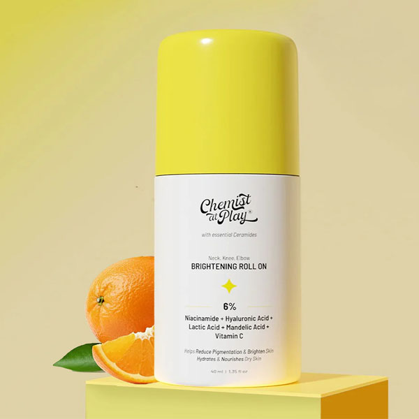 Chemist At Play Neck, Knee, Elbow Brightening Roll On- 40ml
