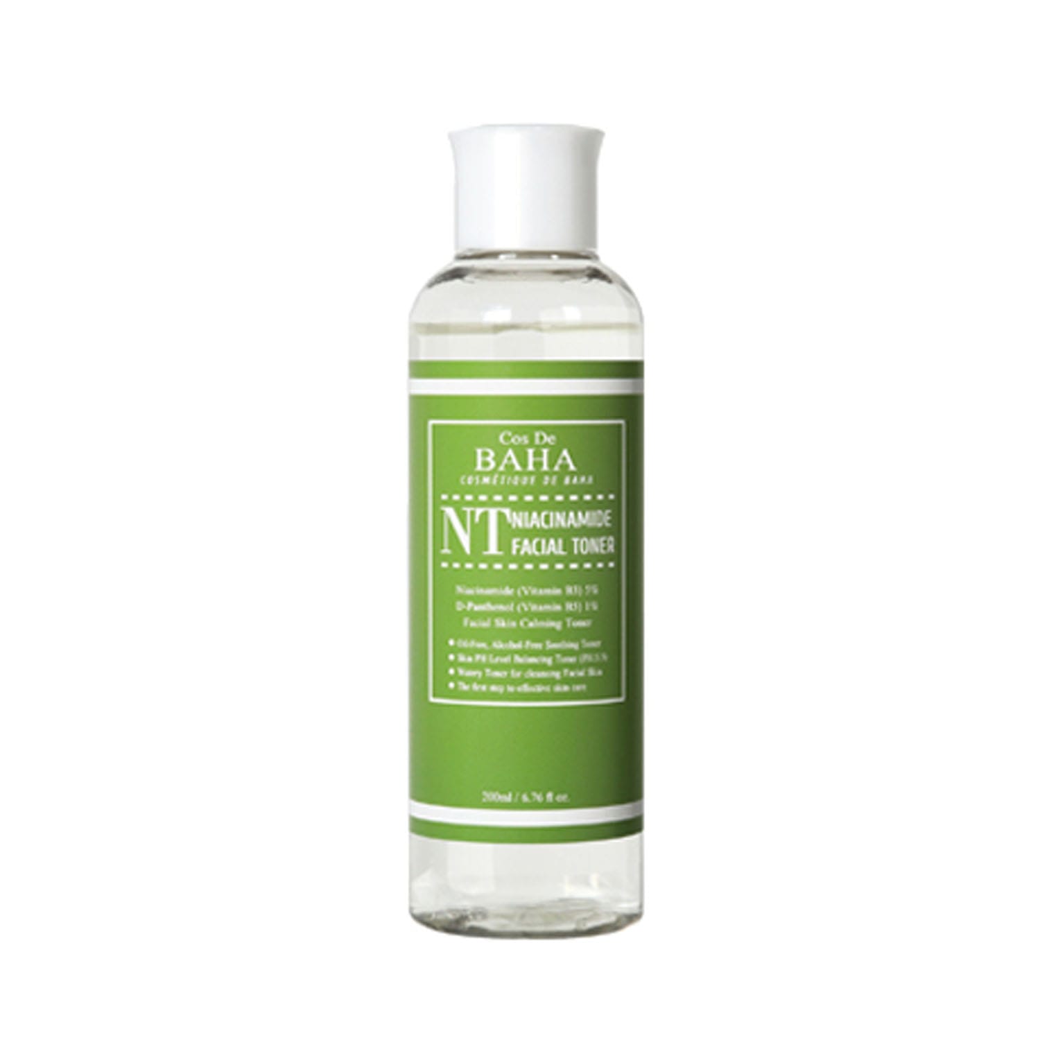 Cos-De-BAHA-Niacinamide-Facial-Toner-Hydrating-Pore-Minimizing-200ml-NT.jpg Cos De BAHA Niacinamide Facial Toner Hydrating, Pore Minimizing 200ml (NT) - Image 1