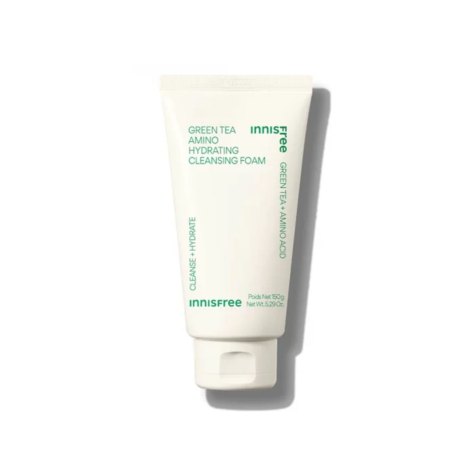 Innisfree-Green-Tea-Hydration-Amino-Cleansing-Foam-150g.jpg Innisfree Green Tea Hydration Amino Cleansing Foam 150g - Image 1