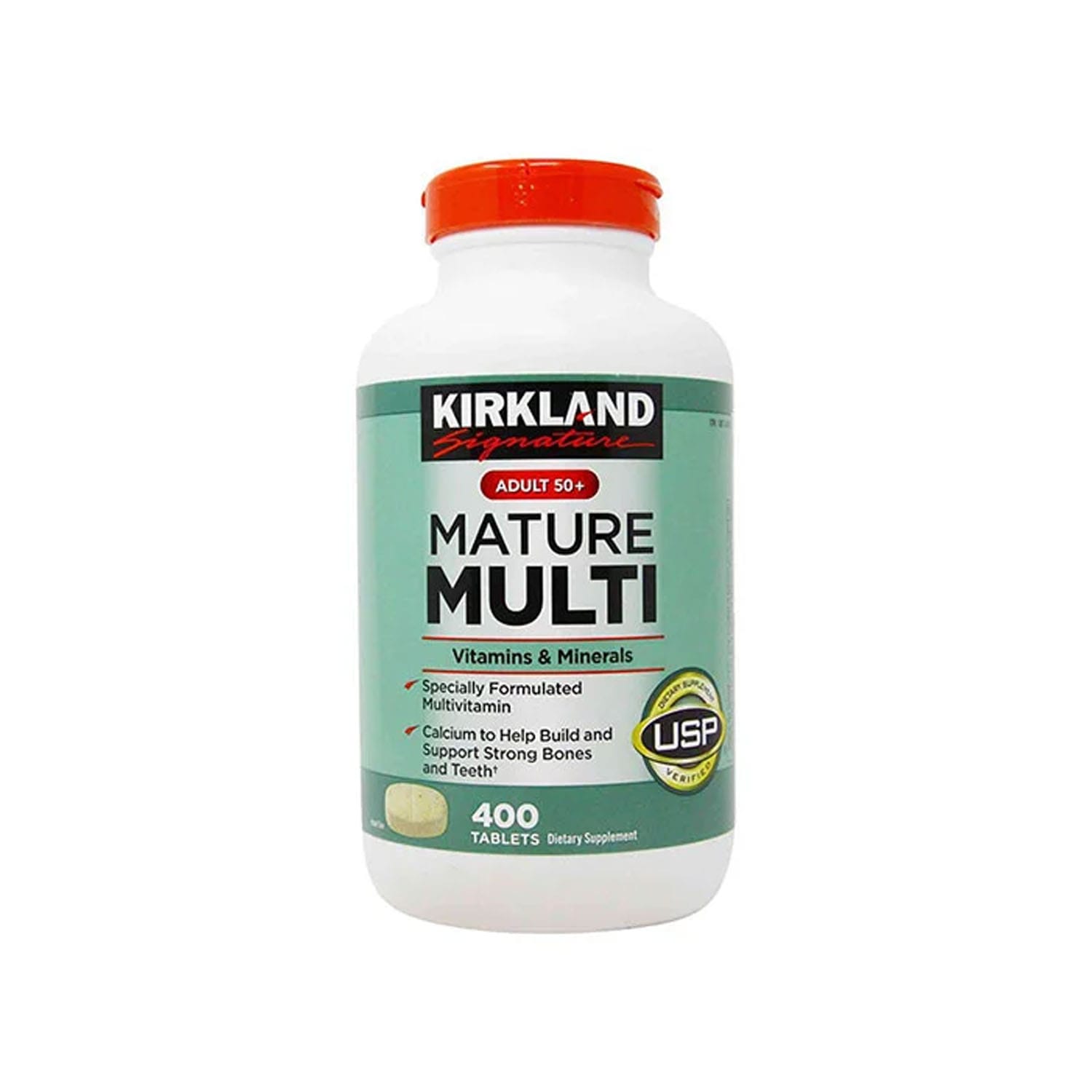 KIRKLAND-Signature-Adult-50-Plus-Mature-Multi-Vitamins-Minerals-–-400-Tablets.jpg KIRKLAND Signature Adult 50 Plus Mature Multi Vitamins & Minerals – 400 Tablets - Image 1