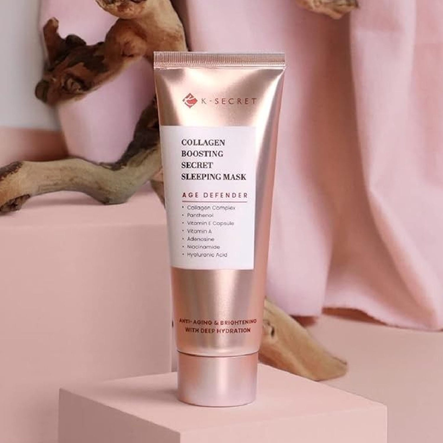 KSECRET-Collagen-Boosting-Secret-Sleeping-Mask-60ml.jpg KSECRET Collagen Boosting Secret Sleeping Mask 60ml - Image 1