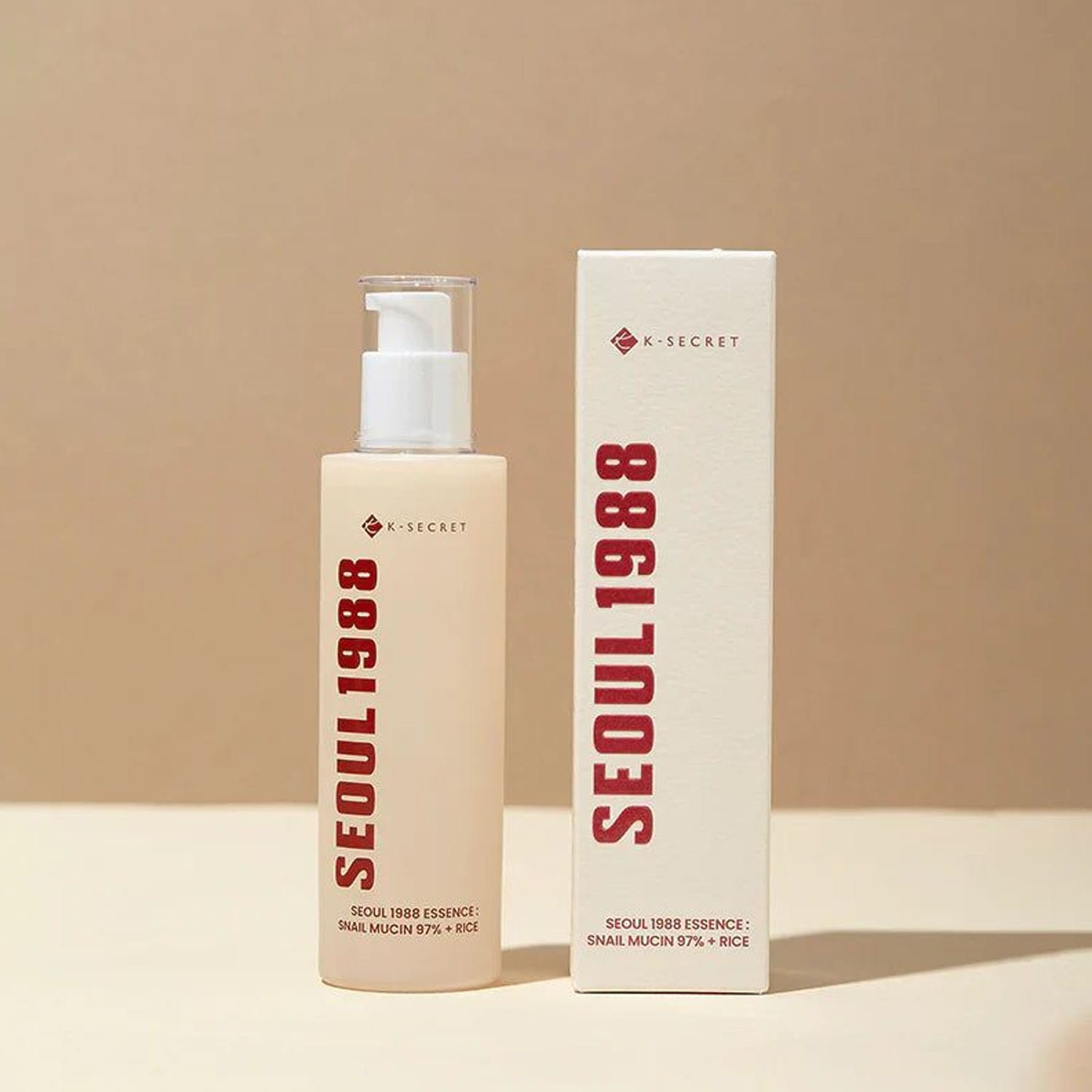 KSecret-Seoul1988-Essence-Snail-Mucin-97-Rice-100ml.jpg KSecret Seoul1988 Essence : Snail Mucin 97% + Rice 100ml - Image 1