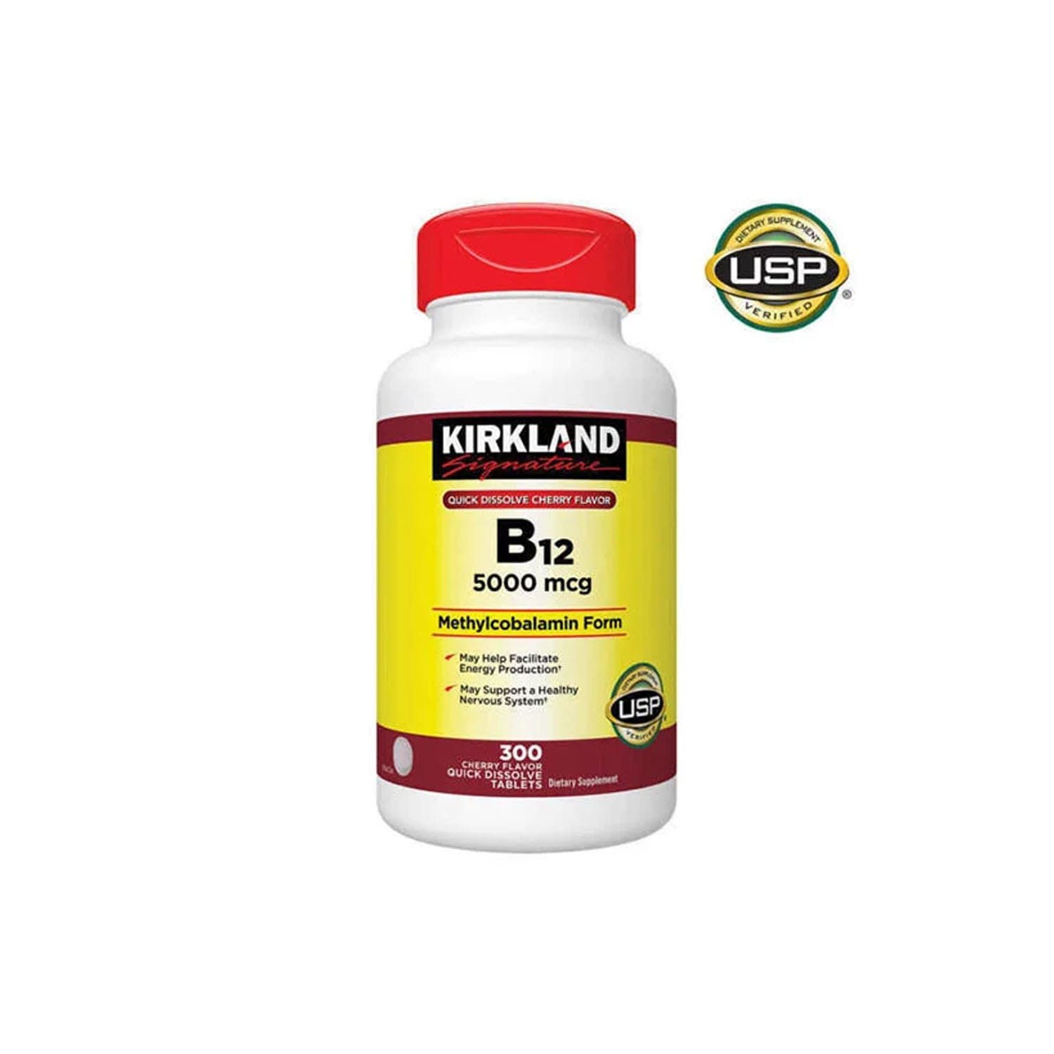 Kirkland-Signature-Quick-Dissolve-B12-5000-Mcg-–-300-Tablets.jpg Kirkland Signature Quick Dissolve B12 5000 Mcg – 300 Tablets - Image 1