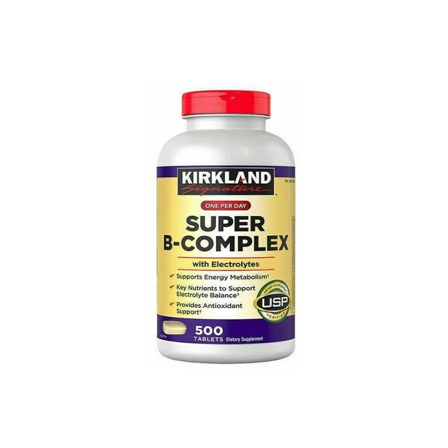 Kirkland-Signature-Super-B-Complex-with-Electrolytes-–-500-Tablets.jpg Kirkland Signature Super B-Complex with Electrolytes – 500 Tablets - Image 1
