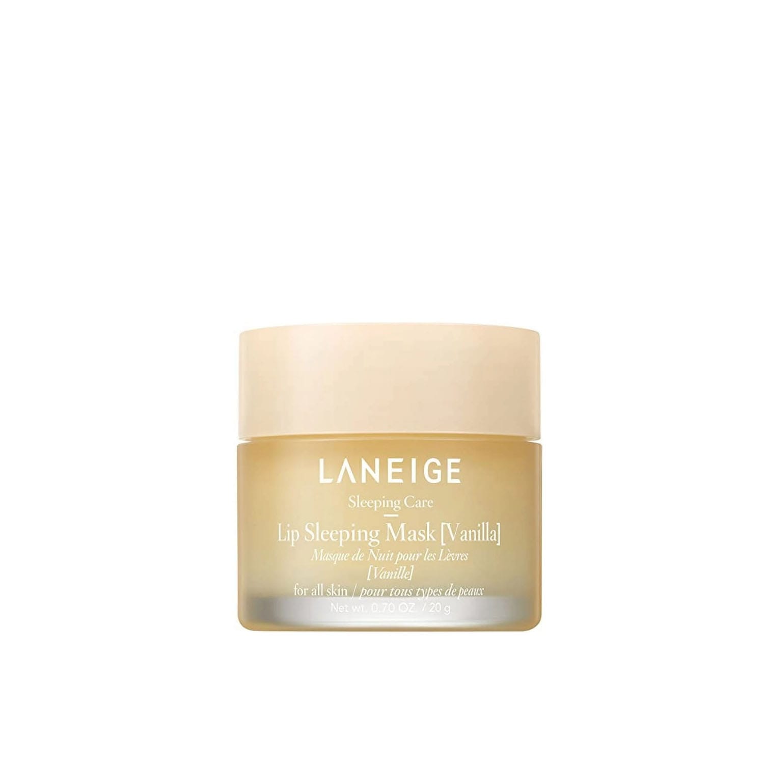 LANEIGE-Lip-Sleeping-Mask-Vanilla-20g.jpg LANEIGE Lip Sleeping Mask Vanilla (20g) - Image 1