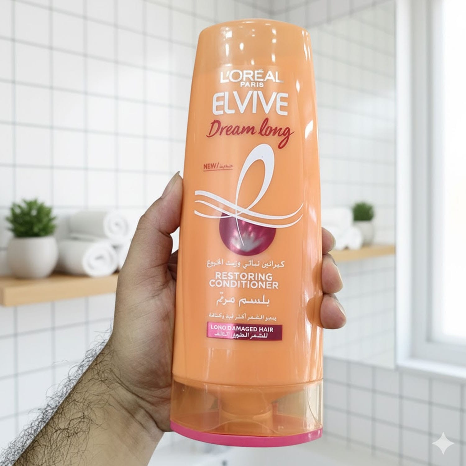 LOreal-Elvive-Dream-Long-Conditioner-–-360ml.jpg L’Oreal Elvive Dream Long Conditioner – 360ml - Image 1