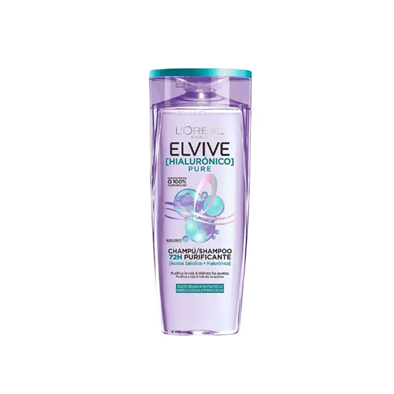 LOreal-Elvive-Hyaluron-Pure-Shampoo-–-400ml.jpg L’Oreal Elvive Hyaluron Pure Shampoo – 400ml - Image 1