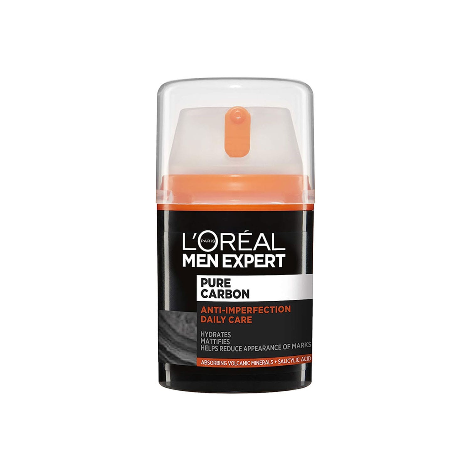 LOreal-Men-Expert-Pure-Carbon-Anti-Imperfection-Daily-Care-–-50ml.jpg L’Oreal Men Expert Pure Carbon Anti Imperfection Daily Care – 50ml - Image 1