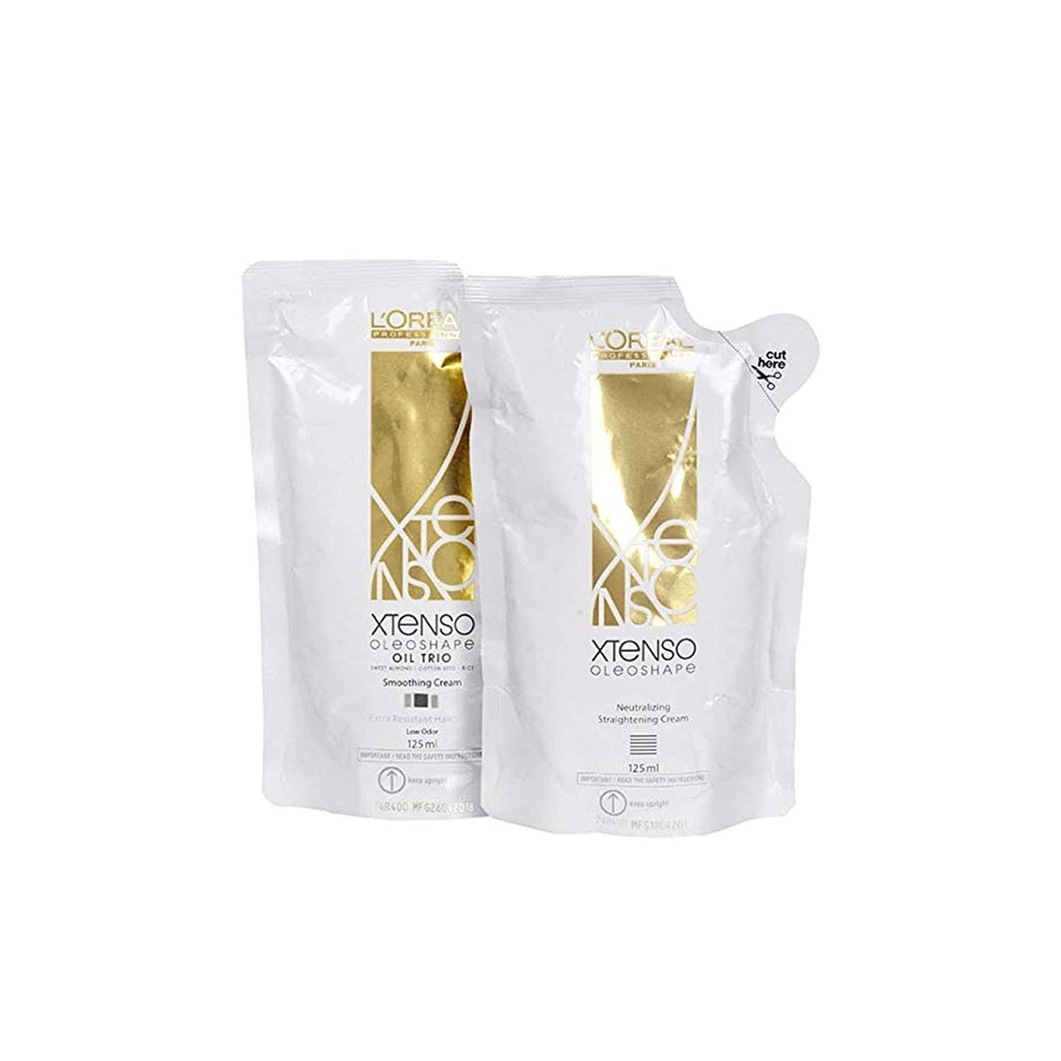 LOreal-Paris-Xtenso-Oleoshape-Oil-Trio-Smoothing-Cream-125ml-Neutralizing-Straightning-Cream-125ml.jpg L’Oréal Paris Xtenso Oleoshape Oil Trio Smoothing Cream 125ml + Neutralizing Straightning Cream 125ml - Image 1
