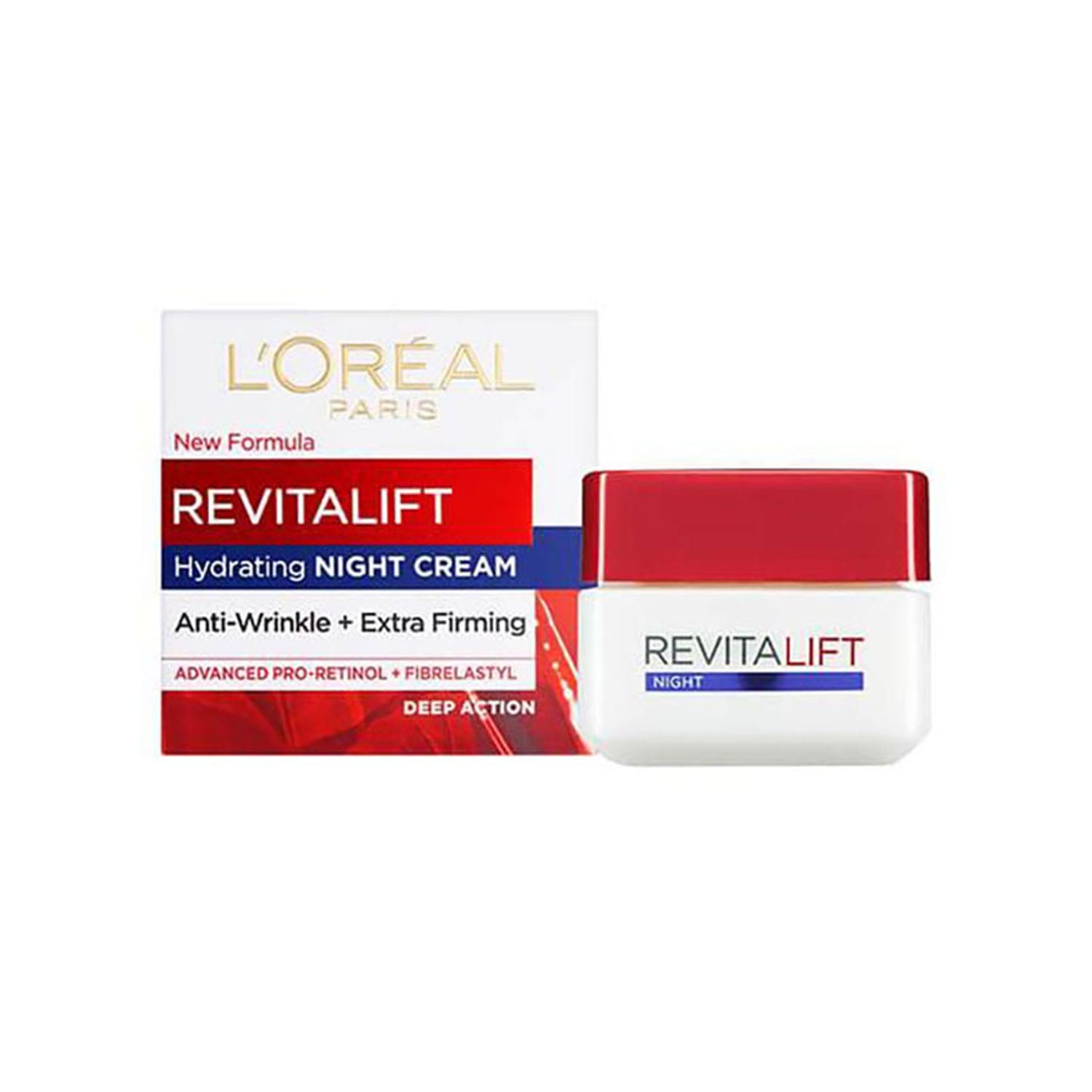 LOreal-Revitalift-Hydrating-Night-Cream-Age-40-50ml-1.jpg L’Oreal Revitalift Hydrating Night Cream Age 40+ 50ml - Image 1