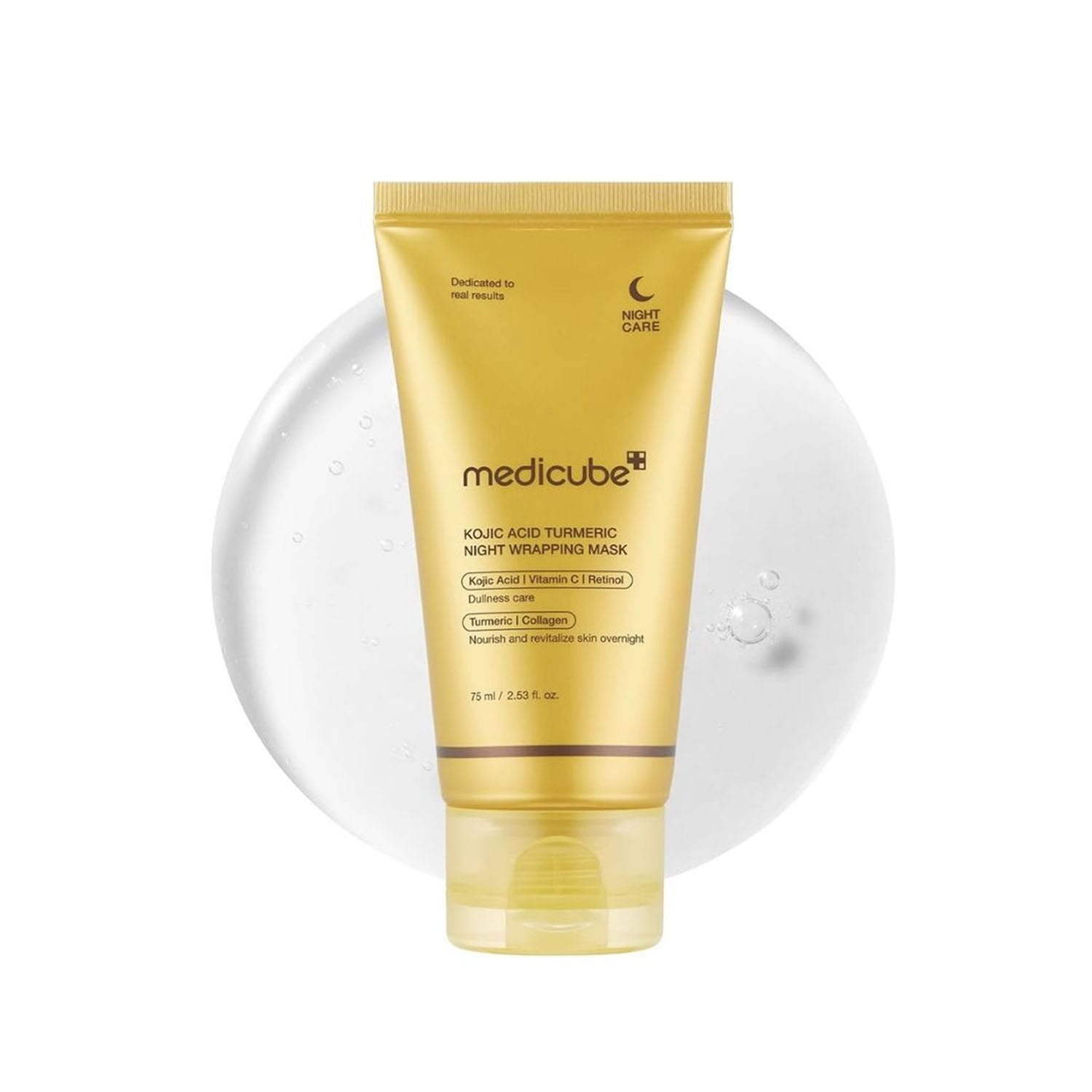 Medicube-Kojic-Acid-Turmeric-Night-Wrapping-Mask-75ml.jpg Medicube Kojic Acid Turmeric Night Wrapping Mask 75ml - Image 1
