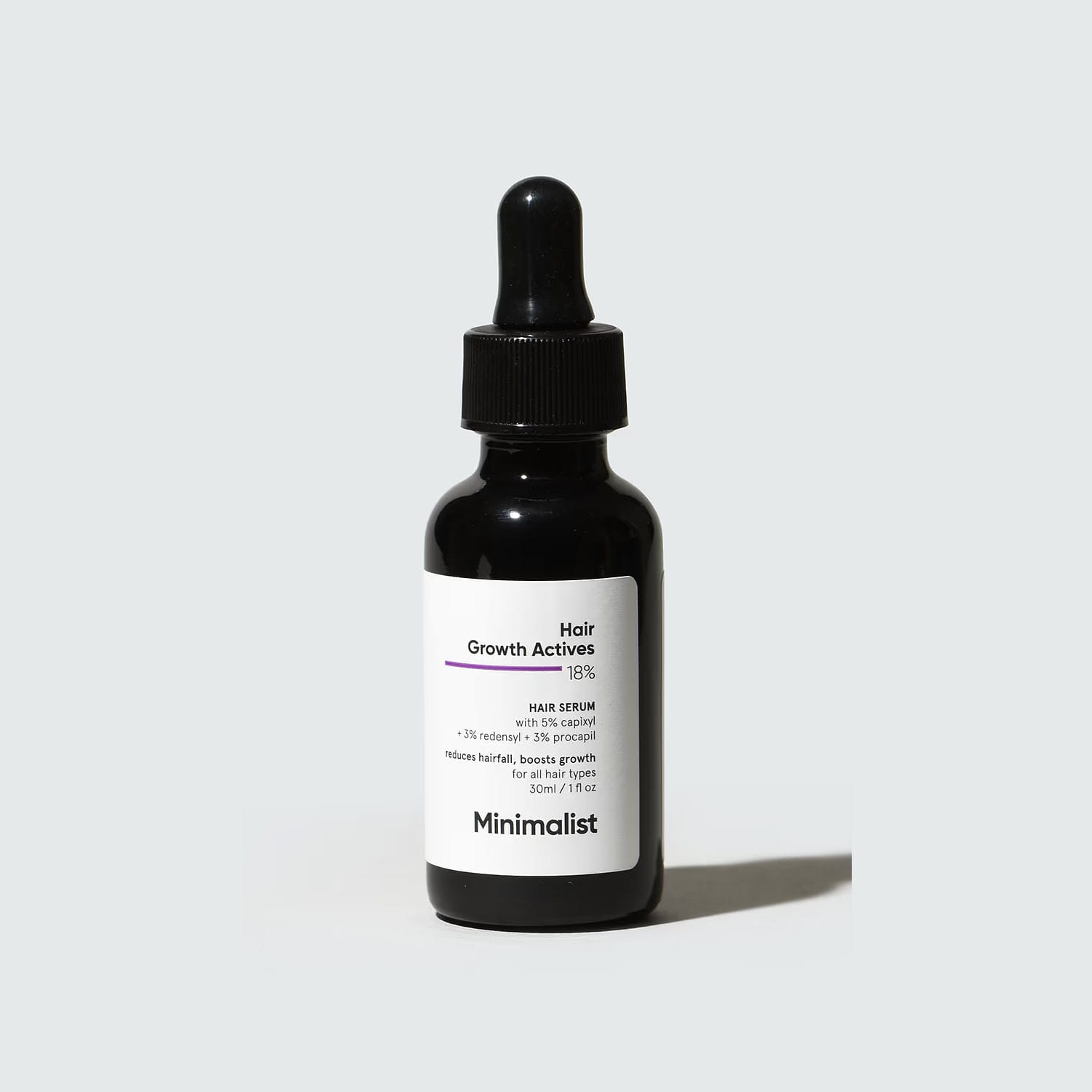 Minimalist-Hair-Growth-Actives-18-Hair-Growth-Serum-30ml.jpg Minimalist Hair Growth Actives 18% Hair Growth Serum- 30ml - Image 1