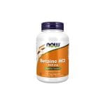 NOW Betaine HCl 648 mg – 120 Veg Capsules