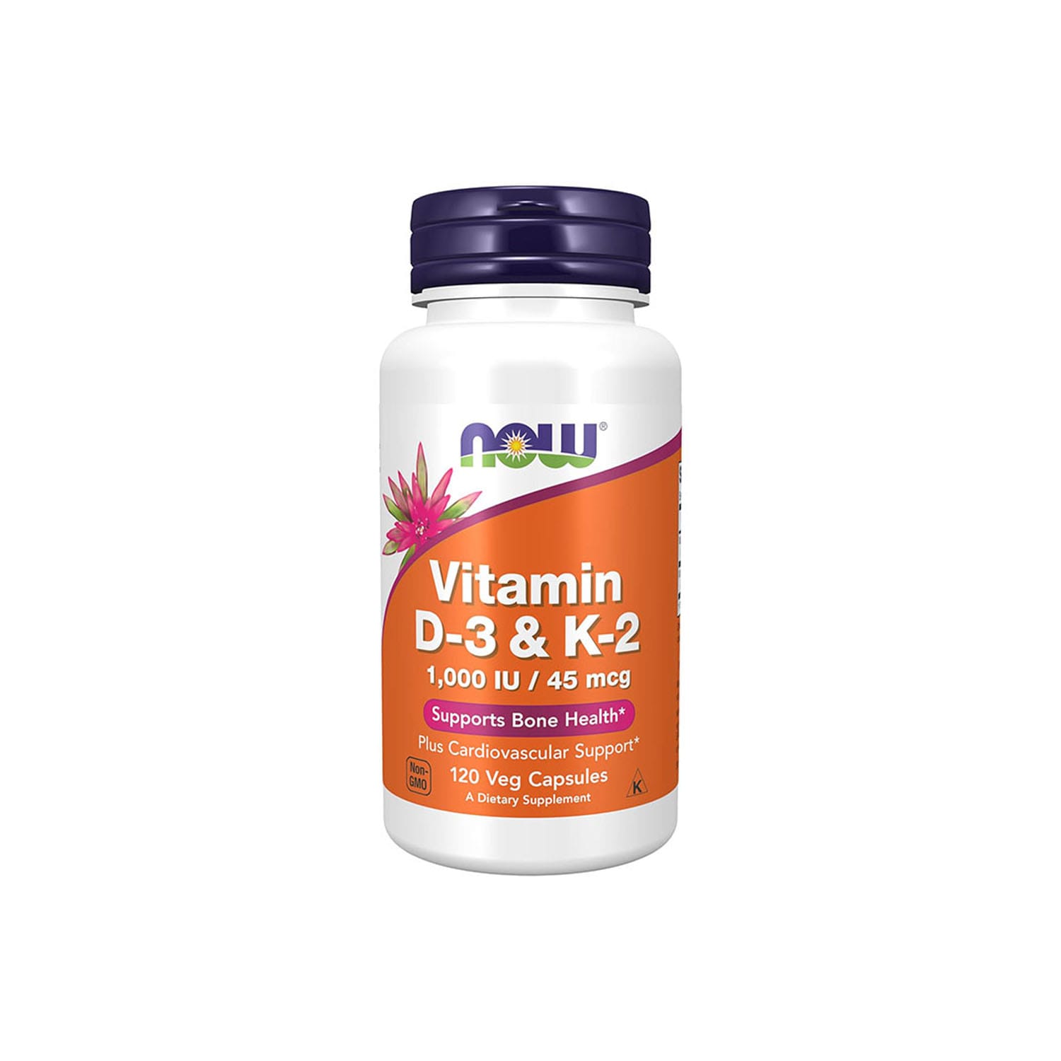NOW-Foods-Vitamin-D3-K2-1000-iu45-mcg-–-120-Capsules.jpg NOW Foods Vitamin D3 & K2 1000 iu45 mcg – 120 Capsules - Image 1