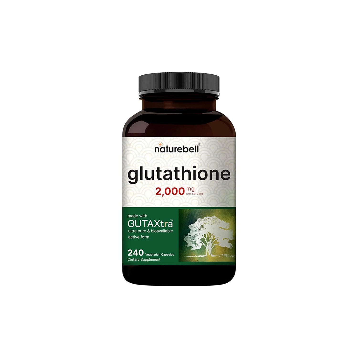 NatureBell-Glutathione-Supplement-2000mg-–-240-Capsules.jpg NatureBell Glutathione Supplement 2000mg – 240 Capsules - Image 1