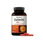 NatureBell Lutein 40mg and Zeaxanthin 1600mcg Per Serving – 360 Softgels