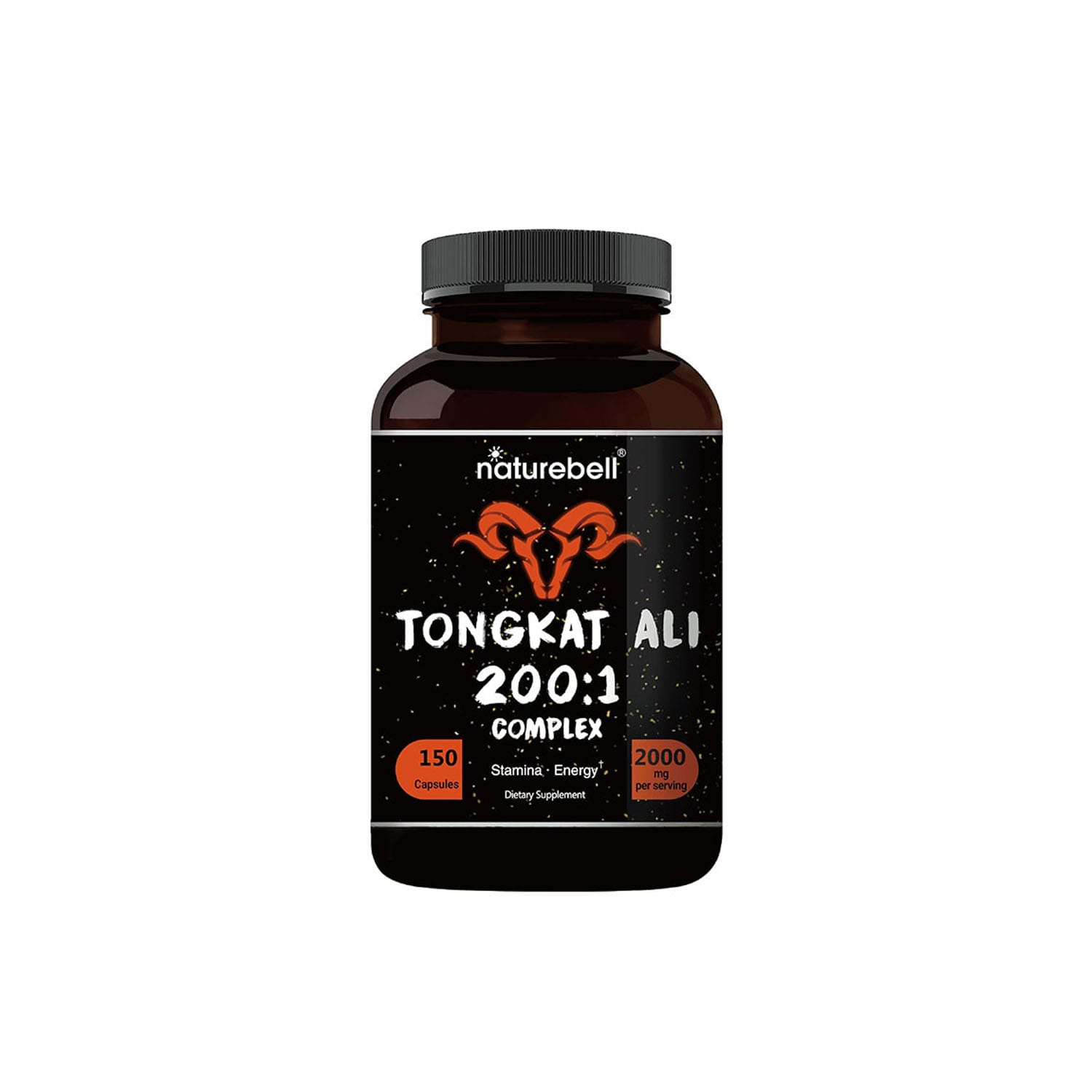 NatureBell-Tongkat-Ali-2001-Longjack-Extract-–-150-Capsules.jpg NatureBell Tongkat Ali 2001 (Longjack) Extract – 150 Capsules - Image 1