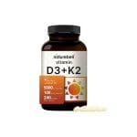Naturebell Vitamin D3 (5,000 IU) + K2 (100 mcg) – 240 softgels