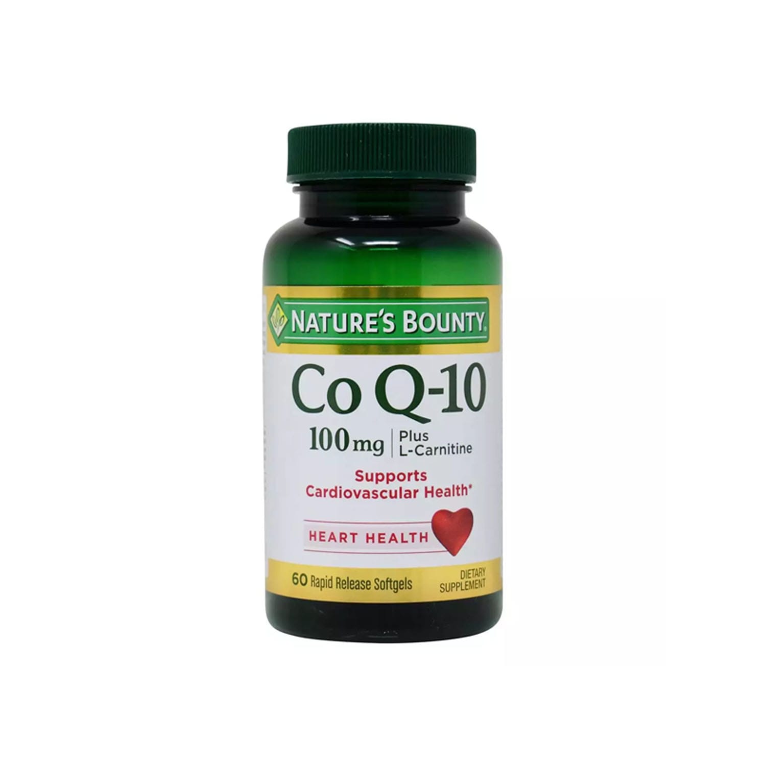 Natures-Bounty-CoQ-10-100mg-60-Softgels.jpg Nature’s Bounty CoQ-10 100mg 60 Softgels - Image 1