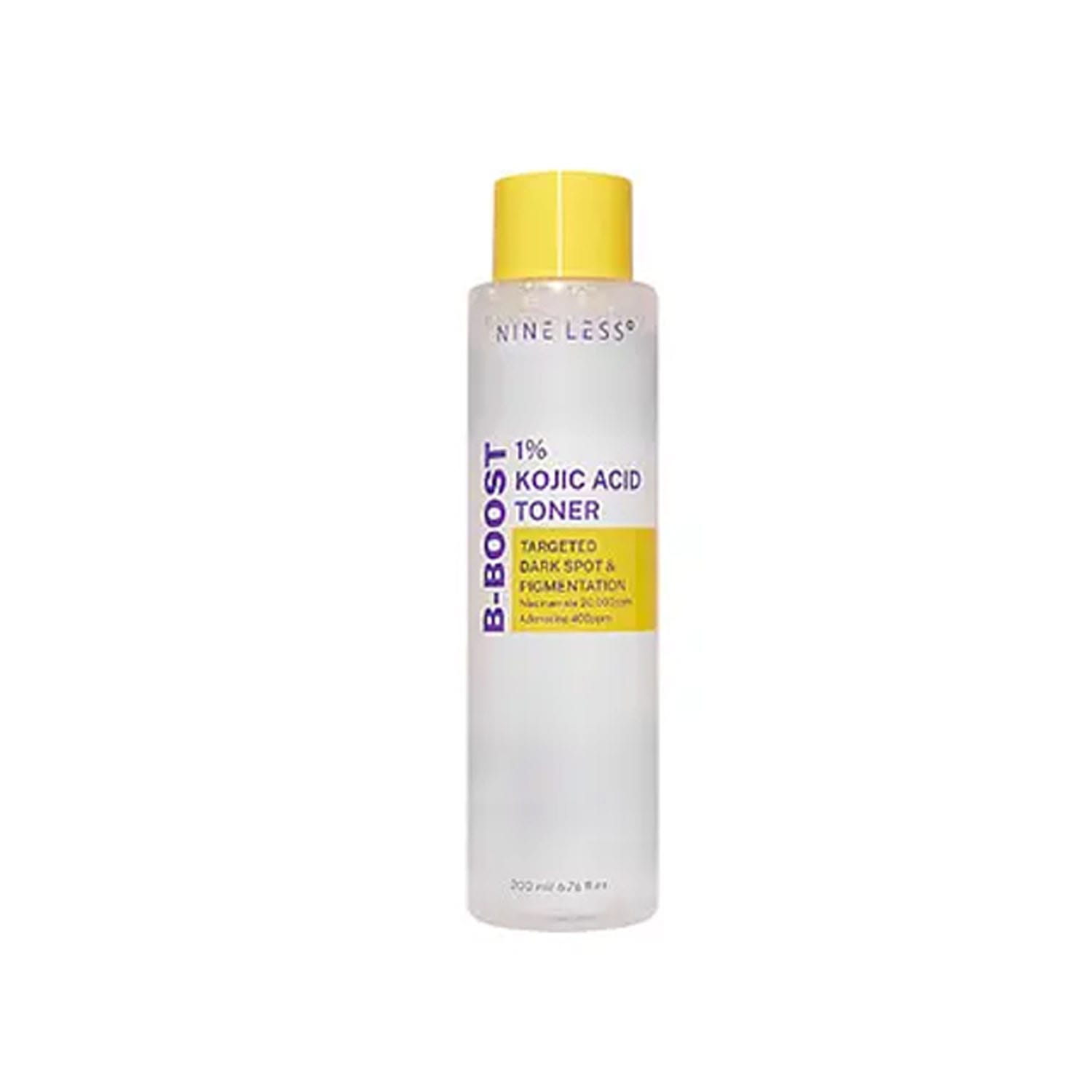 Nineless-B-Boost-1-Kojic-Acid-Toner-200ml.jpg Nineless B-Boost 1% Kojic Acid Toner 200ml - Image 1