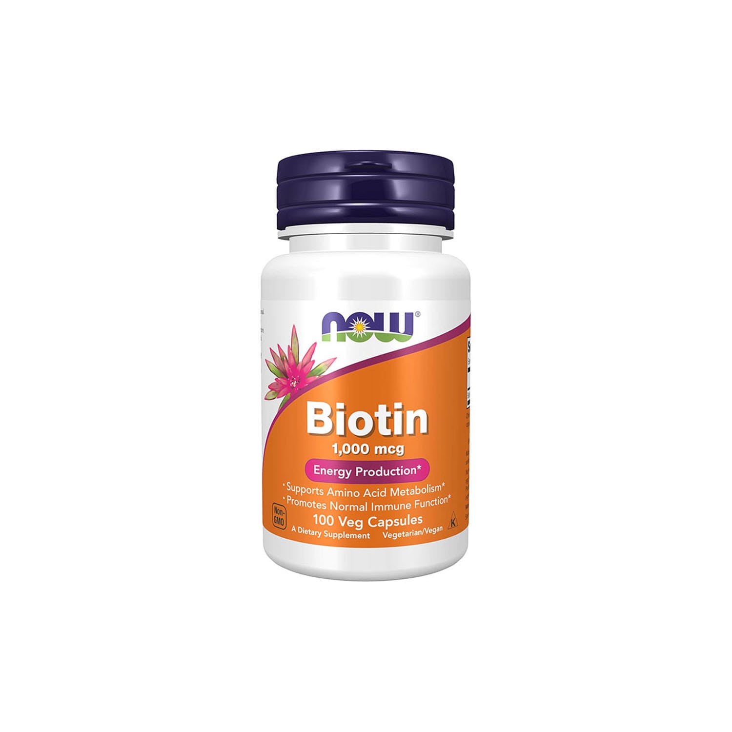 Now-Foods-Biotin-1000-mcg-–-100-Capsules.jpg Now Foods Biotin 1000 mcg – 100 Capsules - Image 1