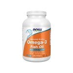 Now Foods Omega-3 Fish Oil Molecularly Distilled – 500 Softgels