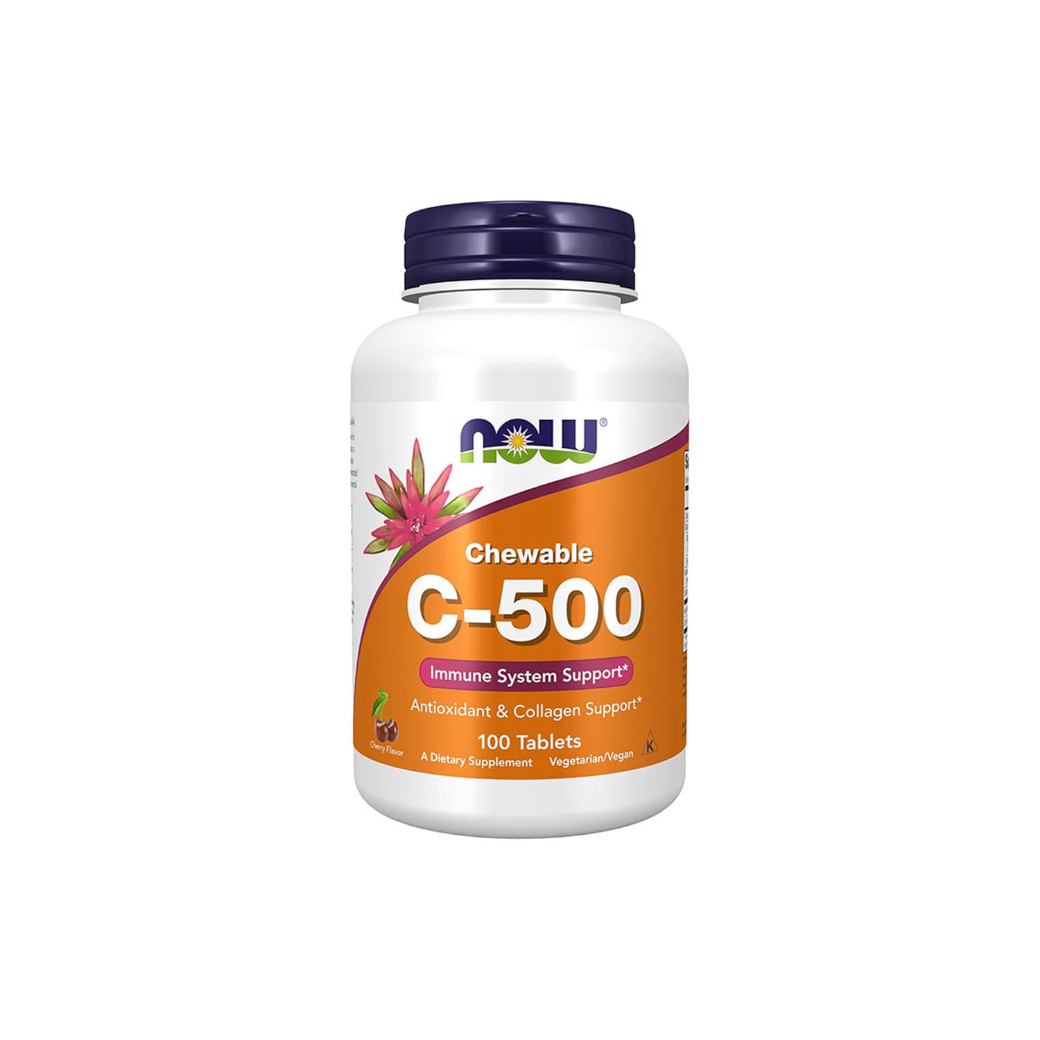 Now-Foods-Vitamin-C-500-–-100-Veg-Capsules.jpg Now Foods Vitamin C-500 – 100 Veg Capsules - Image 1