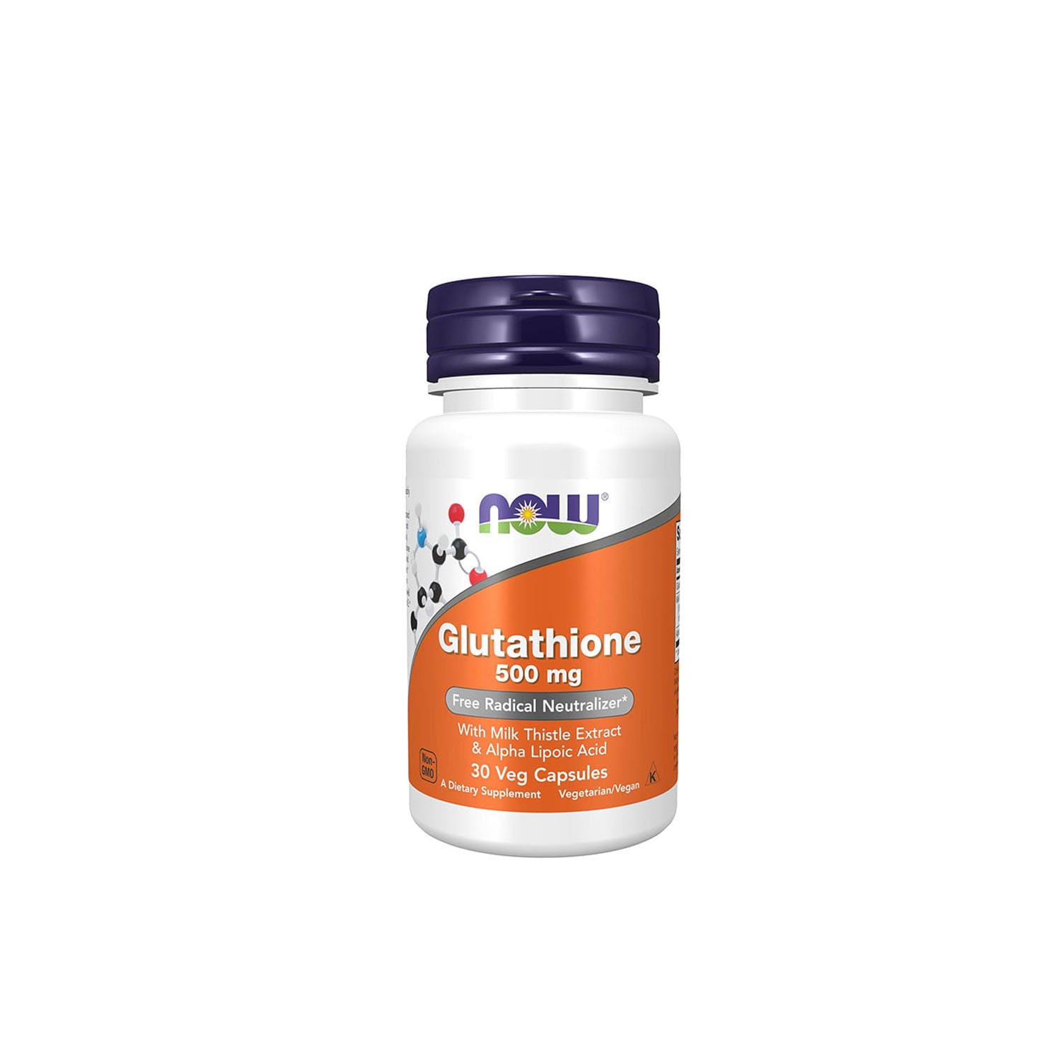 Now-Glutathione-500-mg-–-30-veg-Capsules.jpg Now Glutathione 500 mg – 30 veg Capsules - Image 1