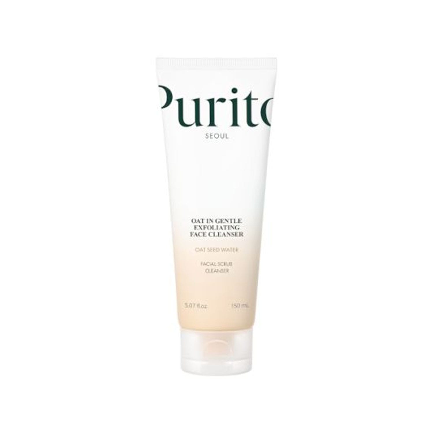 PURITO-SEOUL-Oat-In-Gentle-Exfoliating-Face-Cleanser-150ml.jpg PURITO SEOUL Oat In Gentle Exfoliating Face Cleanser 150ml - Image 1
