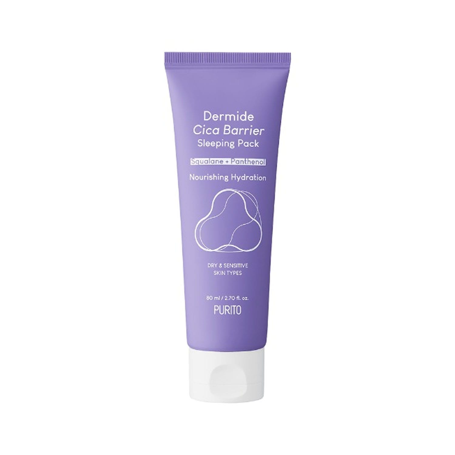 Purito-Dermide-Cica-Barrier-Sleeping-Pack-80ml.jpg Purito Dermide Cica Barrier Sleeping Pack 80ml - Image 1