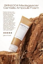 SKIN1004 Madagascar Centella Ampoule Foam Cleanser 20ml - Image 3