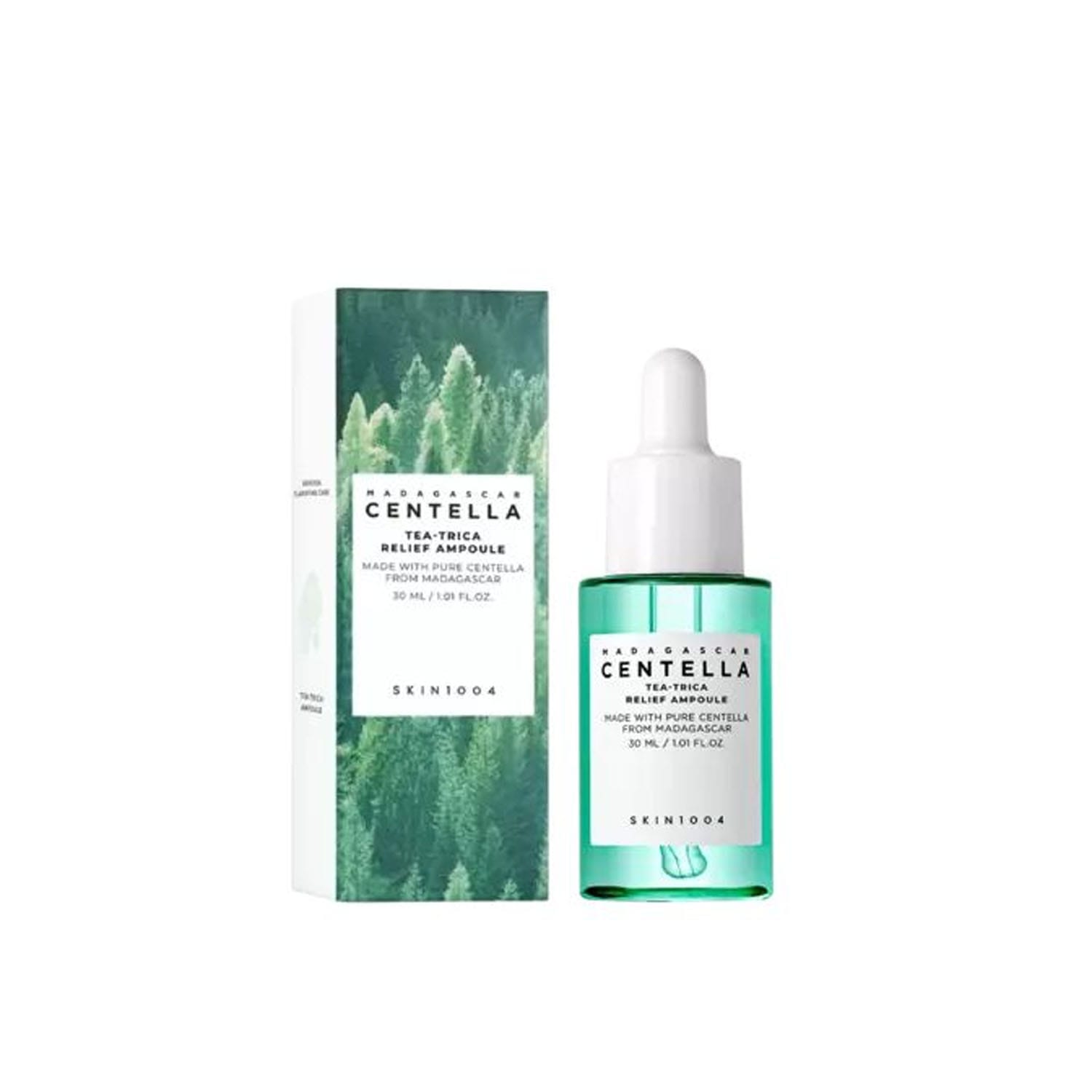 SKIN1004-Madagascar-Centella-Tea-Trica-Relief-Ampoule-30ml.jpg SKIN1004 Madagascar Centella Tea-Trica Relief Ampoule 30ml - Image 1