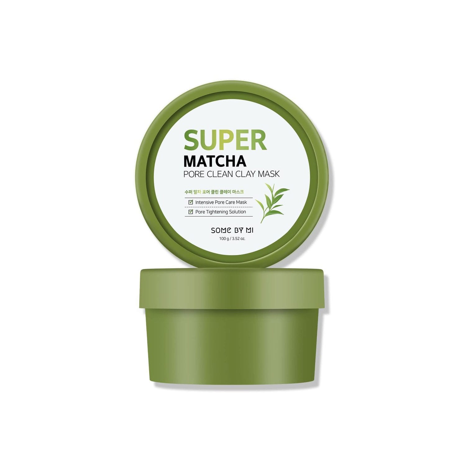 Some-By-Mi-Super-Matcha-Pore-Clean-Clay-Mask-100g.jpg Some By Mi Super Matcha Pore Clean Clay Mask 100g - Image 1