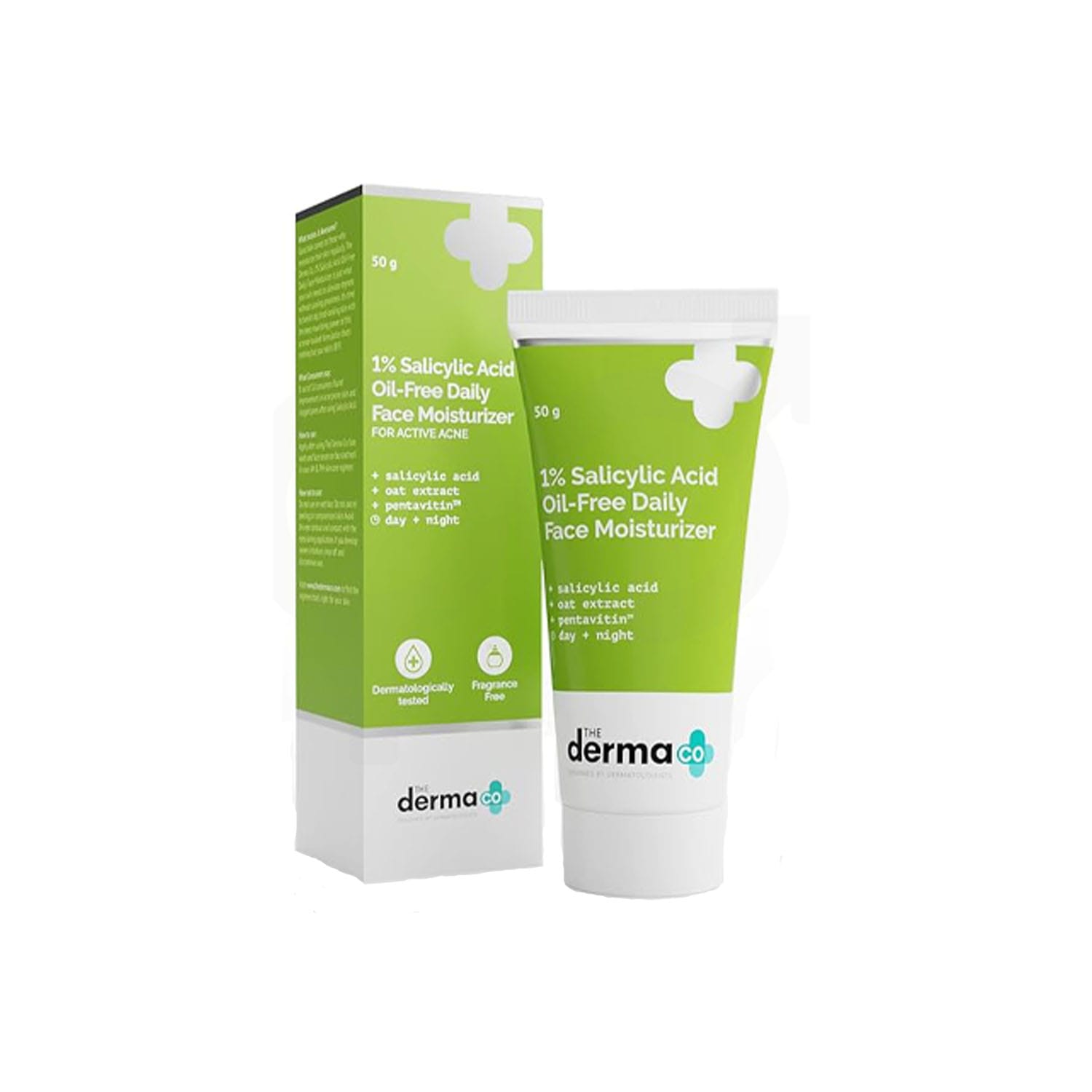The-Derma-Co-1-Salicylic-Acid-Oil-Free-Moisturizer-For-Face-with-Oat-Extract-–-50g.jpg The Derma Co 1% Salicylic Acid Oil-Free Moisturizer For Face with Oat Extract – 50g - Image 1