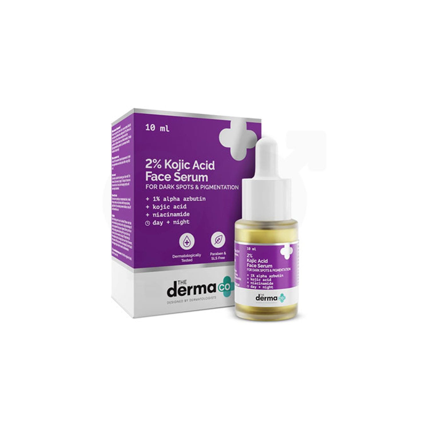 The-Derma-Co-2-Kojic-Acid-Face-Serum-With-1-Alpha-Arbutin-Niacinamide-10ml.jpg The Derma Co 2% Kojic Acid Face Serum With 1% Alpha Arbutin & Niacinamide- 10ml - Image 1
