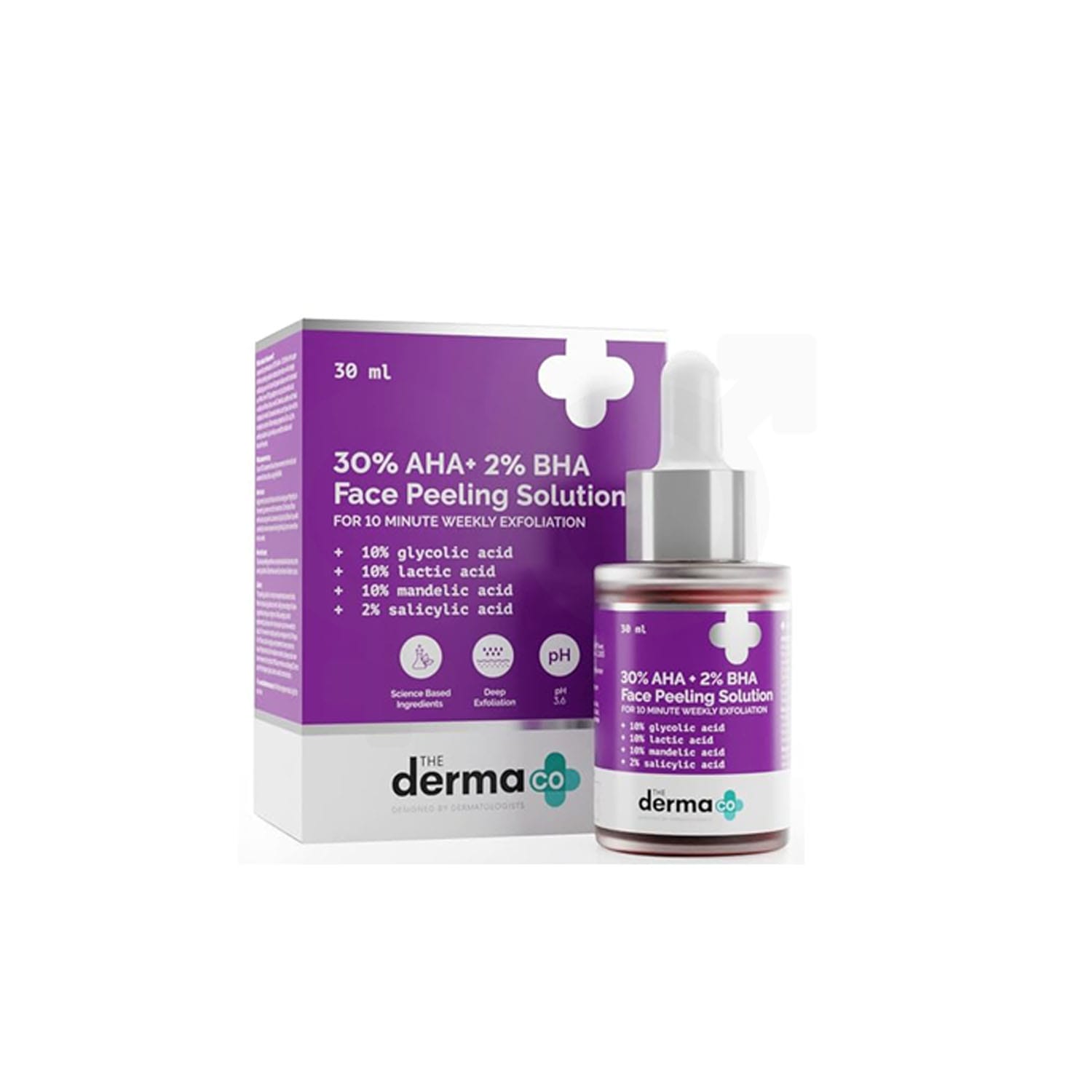 The-Derma-Co-30-AHA-2-BHA-Peeling-Solution-–-30ml-1.jpg The Derma Co 30% AHA + 2% BHA Peeling Solution – 30ml - Image 1