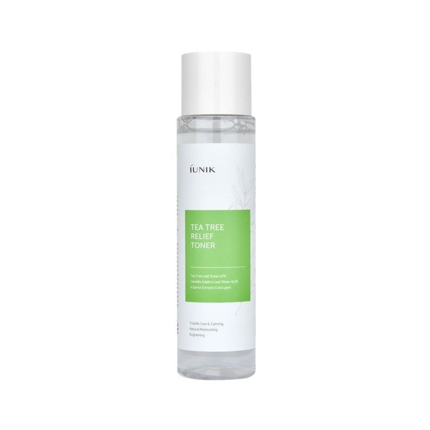 iUNIK-Tea-Tree-Relief-Toner-200ml.jpg iUNIK Tea Tree Relief Toner 200ml - Image 1