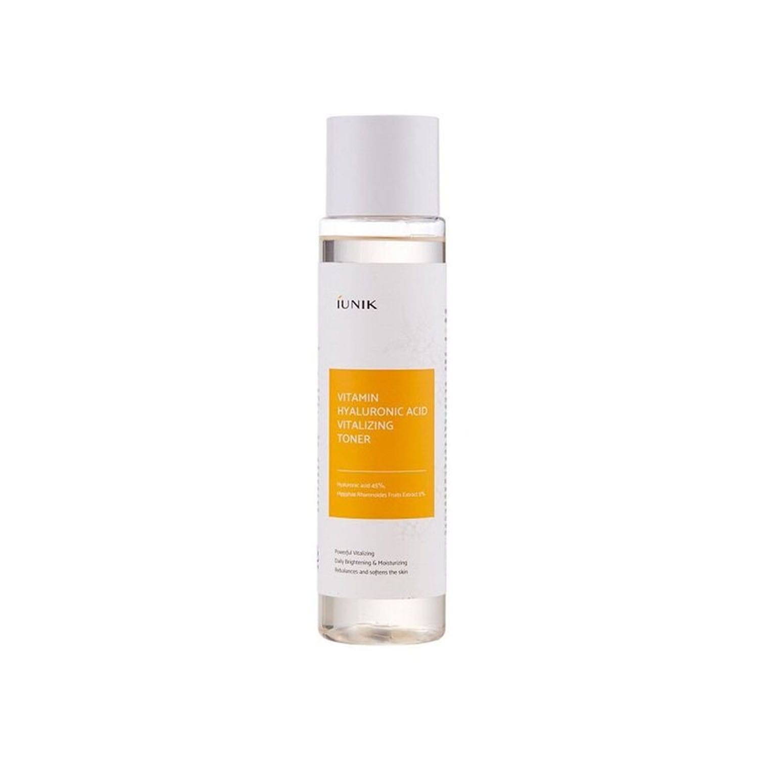 iUNIK-Vitamin-Hyaluronic-Acid-Vitalizing-Toner-200ml.jpg iUNIK Vitamin Hyaluronic Acid Vitalizing Toner 200ml - Image 1