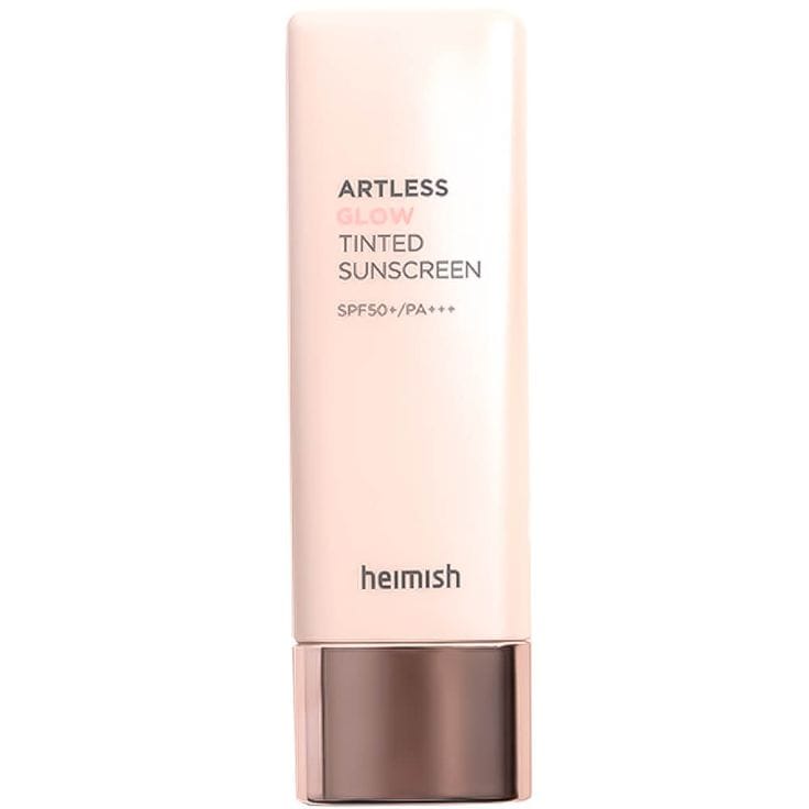 солнцезащитный-крем-heimish-artless-glow-tinted-sunscreen-spf50-pa-купи.jpg Heimish Artless Glow Tinted Sunscreen Shine Beige SPF50+ PA+++ 40ml - Image 1