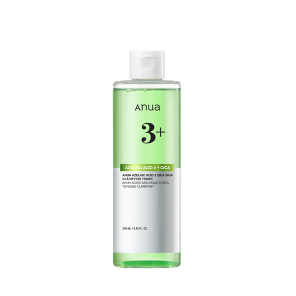 ANUA AZELAIC ACID 3 CICA SKIN CLARIFYING TONER 250ml
