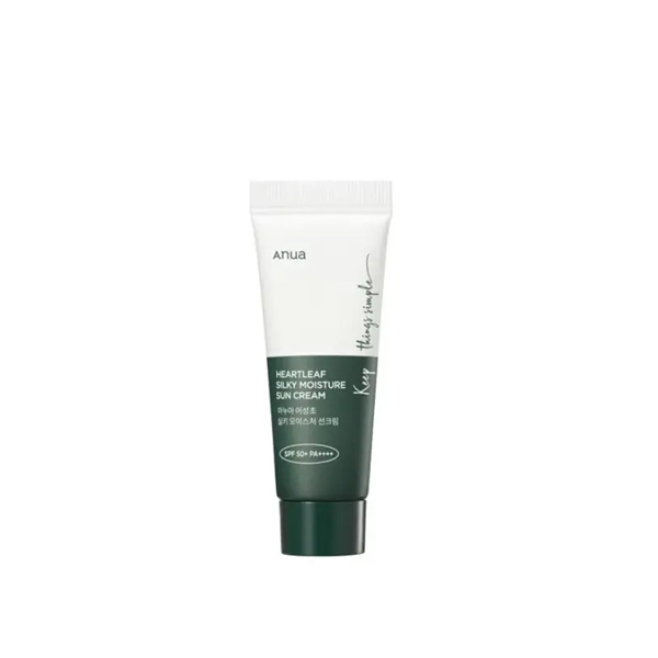 ANUA Heartleaf Silky Moisture Sun Cream Mini - 10ml