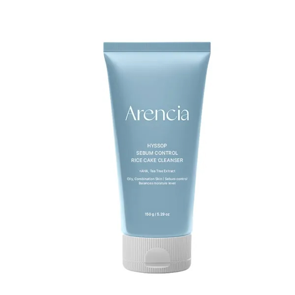 Arencia Hyssop Sebum Control Rice Cake Cleanser 150g