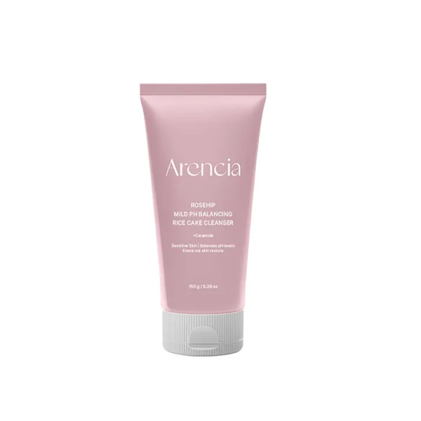 Arencia Rosehip Mild PH Balancing Rice Cake Cleanser 150g
