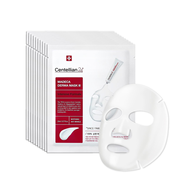 CENTELLIAN 24+ (RENEW) Madeca Derma Mask III Intensive Formula (10pcs)